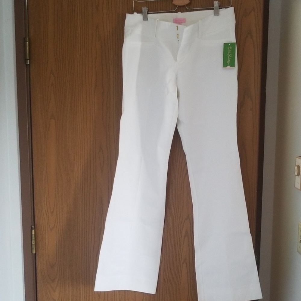 Lily pulitzer white pants